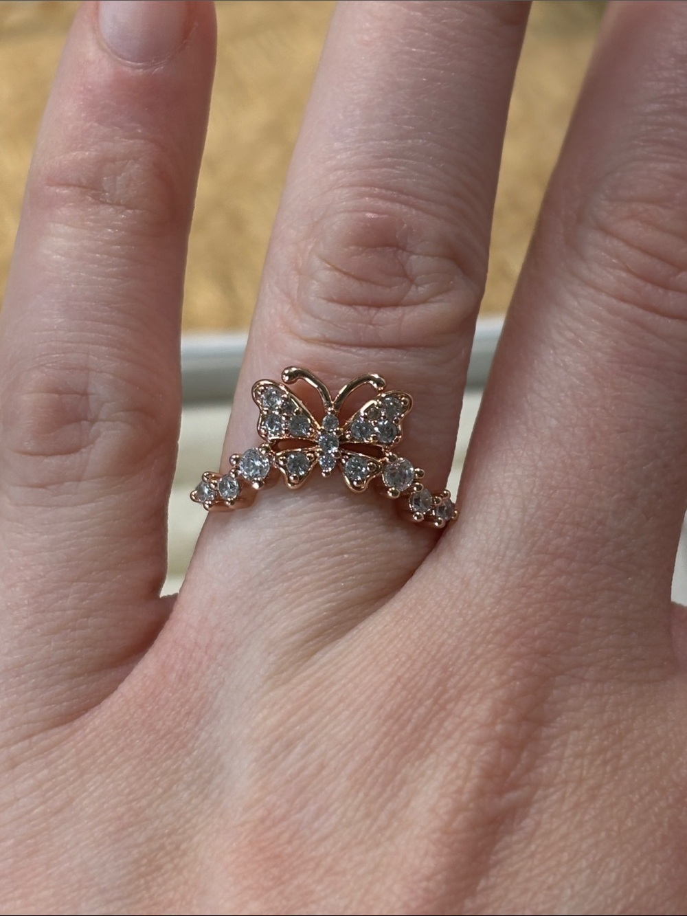 Butterfly Ring by Bomb Party - Picture 3 of 4